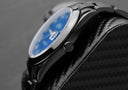 Rolex 41mm Datejust Black PVD/DLC Watch Oyster Band Blue Dial