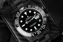 Rolex GMT-Master II Black PVD/DLC Coated Stainless Steel Watch 116710LN