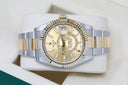 Rolex Sky-Dweller Champagne 326933 Unworn Stainless Steel and Yellow Gold Watch