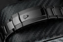 Rolex Milgauss Green Crystal Black Dial Black PVD/DLC Stainless Steel Watch 116400GV