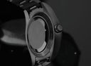 Rolex Milgauss Green Crystal Black Dial Black PVD/DLC Stainless Steel Watch 116400GV