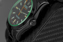 Rolex Milgauss Green Crystal Black Dial Black PVD/DLC Stainless Steel Watch 116400GV