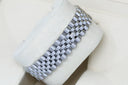 Rolex Datejust 36mm Steel & White Gold Men's Watch Black Tuxedo Dial Jubilee Bracelet 116234