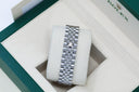 Rolex Datejust 36mm 116234-0088 Steel & White Gold Watch White Index Dial Jubilee Bracelet