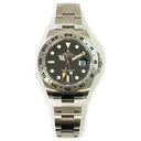 Rolex Explorer II Stainless Steel Watch 42mm Oyster 216570 Black Dial 2021