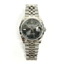 Rolex Datejust Grey Roman Dial 36mm Jubilee Bracelet 126234  Stainless Steel Watch MINT 2022