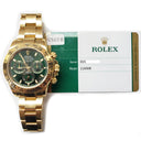 Rolex Daytona 40mm 116508 Yellow Gold Green Dial