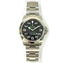 Rolex Air-King Oyster 126900  Stainless Steel Black Arabic Dial Men's Watch 2024