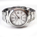 Rolex Datejust II 116300 41mm Stainless Steel with White Dial Watch 2017