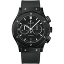 Hublot Classic Fusion Chronograph 541.CM.1171.RX 42 mm Black Dial Black Lined Rubber Strap Watch 2024