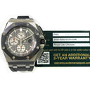 Audemars Piguet Royal Oak Offshore 26400IO.OO.A004CA.01 Titanium With Black Rubber Watch Grey Dial 2020