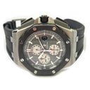 Audemars Piguet Royal Oak Offshore 26400IO.OO.A004CA.01 Titanium With Black Rubber Watch Grey Dial 2020