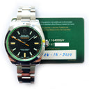 Rolex Milgauss 116400GV 40mm Stainless Steel with Black Dial Watch 2022