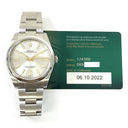 Rolex Oyster Perpetual 41mm Steel Watch 124300 Silver Dial 2022