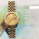 Rolex Datejust 116233 36mm Jubilee Stainless Steel and Yellow Gold Watch 2005