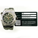 Audemars Piguet Royal Oak Offshore Diver 42mm 15720ST.OO.A052CA.01 Stainless Steel with Green Dial Watch 2023