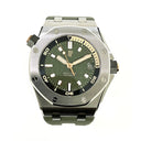 Audemars Piguet Royal Oak Offshore Diver 42mm 15720ST.OO.A052CA.01 Stainless Steel with Green Dial Watch 2023