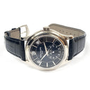 Patek Philippe Annual Calendar 5205G-013 Black Alligator Strap Blue Dial Watch