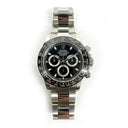 Rolex 116500LN Cosmograph Daytona Oyster Stainless Steel with Black Dial Watch 2022