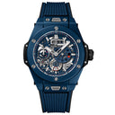 Hublot Big Bang Meca-10 414.EX.5123.RX 45mm Blue Ceramic with Blue Rubber Watch