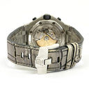 Audemars Piguet Royal Oak Offshore 42mm 26470PT.OO.1000PT.01 Platinum with Grey Dial Watch 2017