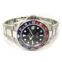 Rolex GMT-Master II  "PEPSI" 40mm Oyster 126710BLRO Stainless Steel Watch Black Dial 2021
