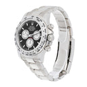 Rolex Cosmograph Daytona 18k White Gold Watch Black Dial "Baby LeMans" 126509