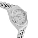 Rolex Ladies Datejust 26mm Silver Dial Fluted Bezel Jubilee Watch 69174
