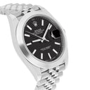 Rolex Datejust 41 Steel Black Index Dial Mens Watch Jubilee Band 126300 - 2017