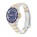 Rolex Submariner 18k Yellow Gold/Steel Blue Dial Mens Watch 16613 Circa 1990