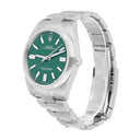 Rolex Oyster Perpetual 41mm 124300-0005 Green Dial Never Worn 2024 Box And Papers