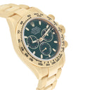 Rolex Daytona Yellow Gold 116508-0013 Green Dial "John Mayer" Dial Complete