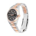 Rolex Datejust 126201 36mm Rose Gold/Steel Dark Rhodium Index Dial, Domed Bezel Oyster - 2024
