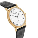 Patek Philippe 18K Yellow Gold 33mm Calatrava # 3919-J Leather Strap