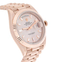 Rolex Day-Date 228235-0004 40mm Everose Gold Watch Sundust Diamond Dial