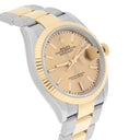 Rolex 126233 Datejust 36mm Two-Tone Yellow Gold Fluted Bezel Champagne Dial