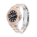 Rolex Yacht-Master 40mm 126621-0002 Two Tone Rose Black Dial Men's Watch - 2024