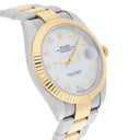 Rolex Datejust 41 Mother of Pearl Diamond Dial 126333 Oyster Band Complete