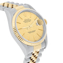 Rolex Datejust 36mm 16233 Two Tone Champagne Linen Dial Jubilee Circa 1997