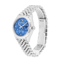Rolex Datejust 31mm Azzurro-Blue Floral-Motif Diamond Dial Jubilee 278274 Unworn