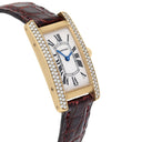 Cartier Tank Americaine Yellow Gold Diamond Ladies Watch WB701251
