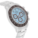 Rolex Daytona Glacier Ice Blue Dial with Arabic Script 40mm Platinum Watch 116506 Unworn