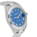 Rolex Datejust 126334 Stainless Steel 41mm Blue Roman Dial Complete MINT 2021