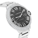 Cartier Ballon Bleu W6920042 Automatic Grey Dial Stainless Steel Diamond Watch