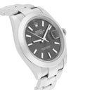 Rolex Datejust 41 Steel Grey Index Dial Mens Oyster Watch Complete 126300