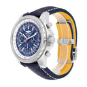 Breitling for Bentley Motors Blue Dial, Blue Strap Stainless Steel Watch A25362