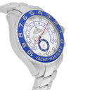 Rolex Yacht-Master II 44mm Steel White Dial Automatic Mens Watch 116680 Box/Papers