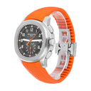 Patek Philippe 5968A Aquanaut Chronograph Orange Band Mens Watch Box/Papers
