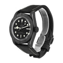 Tudor Black Bay 41 Black Ceramic Leather Strap Men's Watch M79210CNU-0001 Unworn