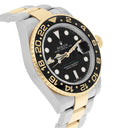 Rolex GMT-Master II 40mm 116713LN Oyster Stainless Steel & Yellow Gold Watch Black Dial
